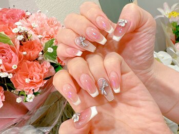 レアネイル 新宿(le'a nail)/チークネイル
