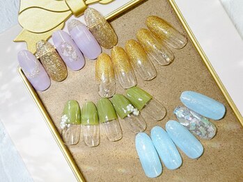 ネイルサロン キュラソー(Curacao)/R6.4月定額デザイン