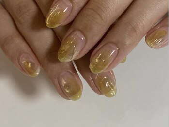 アイネイルズ 天神今泉店(I-nails)/【kanako.m】うるうる蜂蜜