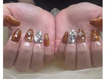 ペッシュブルーム 梅田(Peche Bloom)/大阪梅田マグネットネイル/眉毛