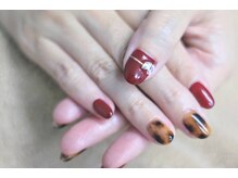 ネイルアトリエ ビー(Nail Atelier B.)/べっこうネイル