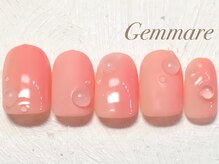 ジェンマーレ 青葉台店(Gemmare)/プルプルピーチカラーネイル
