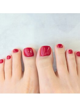 ガーベラ バイ ハノンネイル(Gerbera by hanonnail)/フットワンカラー