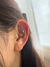 耳つぼジュエリー+耳ストレッチ 両耳合計10粒まで ¥3500