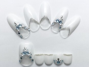 ネイルサロンアジアン 池袋店/ブライダルデザイン