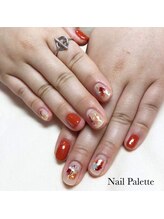 イーエムエー(e.m.a)/パラジェル/オレンジネイル