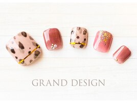 アニマル柄ネイル