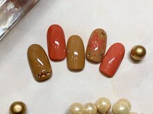 プルトワ(pourtoi)/紅葉ネイル☆