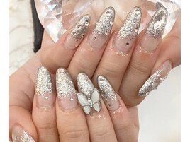 蝶々ネイル スカルプ 渋谷