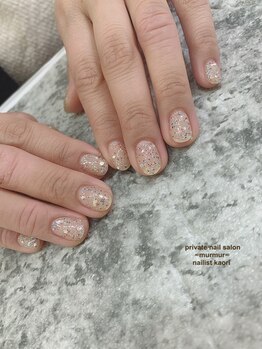プライベート ネイルサロン マーマ(murmur)/ラメネイル