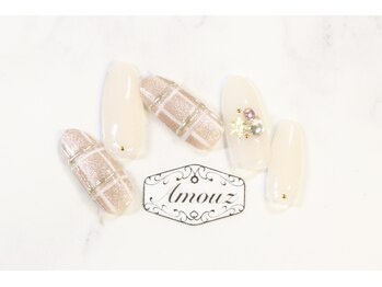 アモウズ(Amouz)/定額【Xmasネイル】3