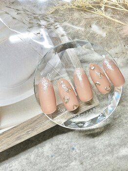 ルミライズ(Lumirise)/ハートミラーネイル