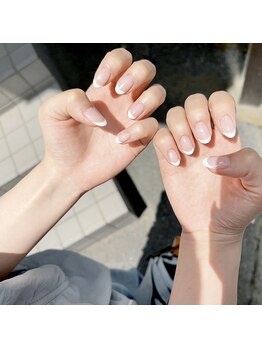 ジル アイラッシュアンドネイル(Jill)/【RINA】フレンチ