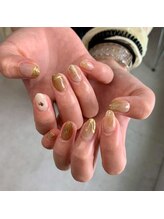 ビー 高槻(be)/ネイルアート/スキニーフレンチ