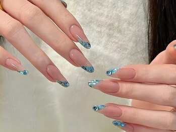 ダークハニー 池袋店(Dark Honey)/夏のガラスフレンチ