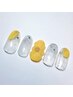 ひまわり２本ネイル　5980円→4380円　8月末まで