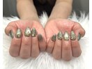 マグネットネイル/金箔ネイル