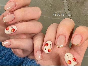 ザ マリー 三条店(THE MARIE)/5)8000円 手描きアート 1225e