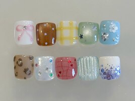 フット　ワンポイントアート