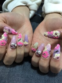 ３Dお花♪