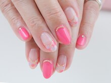 ココ ネイル(Coco Nail)/タイダイ柄ネイル