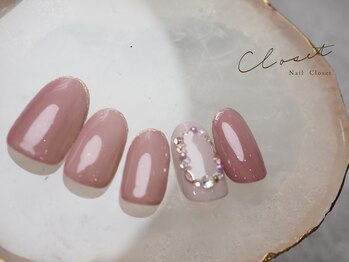 ネイルクローゼット(Nail Closet)/1月　Monthly Design
