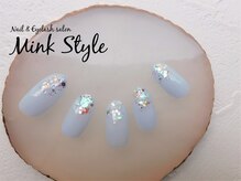 ミンクスタイル 浜松町店/ホロラメネイル