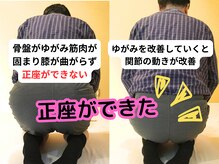 よしかわ整体院/膝の痛みによる正座困難