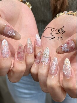 エスネイル(S.nail)の写真/持ち込みアートが大人気！やりたいイメージ×高技術×抜群のセンスであなただけのデザインをご提供します◎