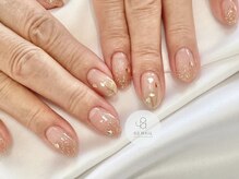 ジーエスネイル(GS NAIL)/ラメグラデーション/ハート