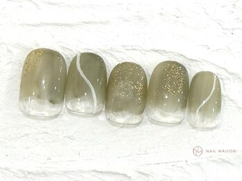 ネイルメゾン 池袋店(NAIL MAISON)/モヤモヤネイル¥8050