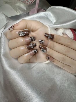 秋：ハンドネイルジェル