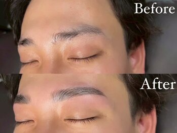 エムズアイブロウ 大和西大寺(M’sアイブロウ)/メンズハリウッドブロウリフト