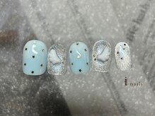 アイネイルズ 横浜EAST店(I-nails)/ウィッシュコア羽星ネイル
