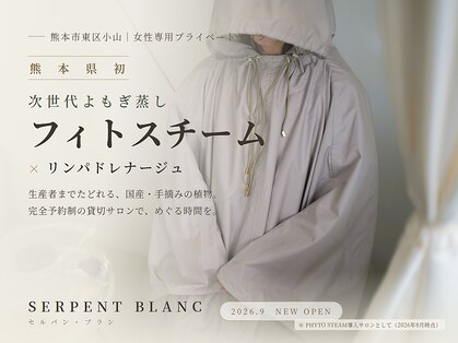 Serpent Blanc【セルパンブラン】東区/リンパマッサージ/よもぎ蒸し/毛穴洗浄/脱毛の写真