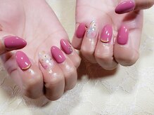 ハーモニー(Harmony)/押し花ネイル