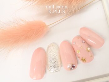 武蔵小杉ネイルサロン ケイ プラス(K.PLUS)/デザインジェル¥7400