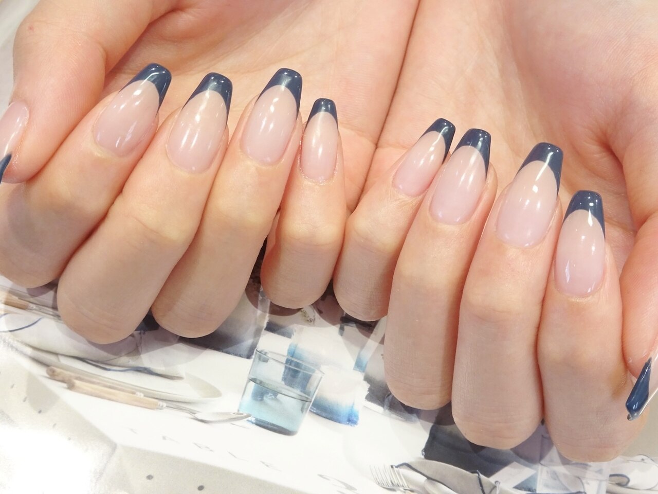 人気順｜ブルー(青)/#キルティングネイルのネイルデザイン(2ページ目