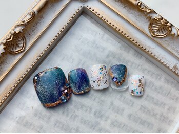 ネイルサロン&スクール ジーナ(GINA)/クールな大人マグネットネイル