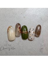 ネイルサロンクリアヴィラ(nail salon clear villa)/Design &nbsp;nuance￥9990