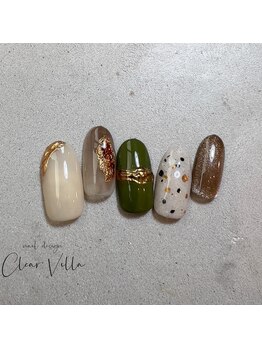 ネイルサロンクリアヴィラ(nail salon clear villa)/Design nuance¥9990