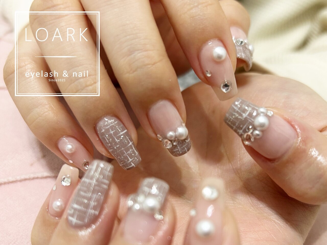 ★ジェル持ち込みデザインネイル★120分　オフ込み　￥8000