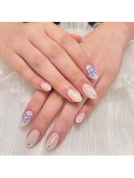 東海最大級ネイルサロン by レディスペネイル 名駅店/リボンネイル