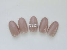 ケヤキ(KEYAKI)/ワンカラー+2本アート