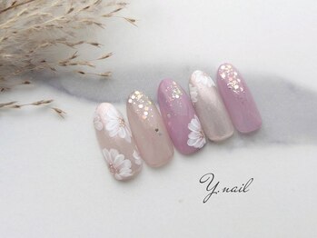 ワイネイル(Y.nail)/ゴージャスコースのフラワー