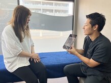 しっかりカウンセリングを行います！