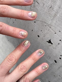 グレイティア ネイル(Gratia Nail)の写真/短い爪でも可愛く仕上げてくれる高技術サロン♪爪が小さい,薄くてすぐに割れる等でお悩みの方にも◎