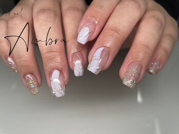 ネイルアンブラ 天王寺店(Nail Ambra)の写真/こだわり派必見♪キレイめ系～大人シンプル系まで☆カラー豊富で理想の指先に！【ニュアンスコース¥6000】