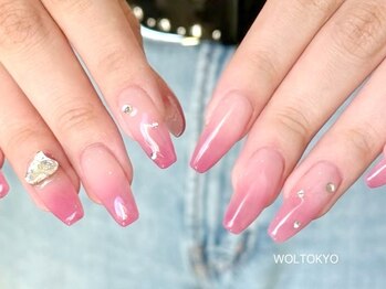 カラーグラデーションネイル