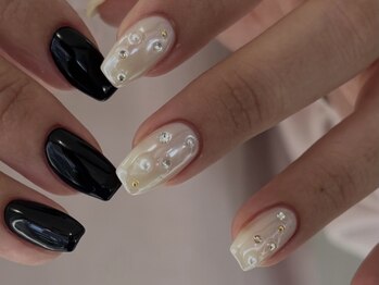 ラクエ(Laque)/ネイビー ホワイトオーロラ